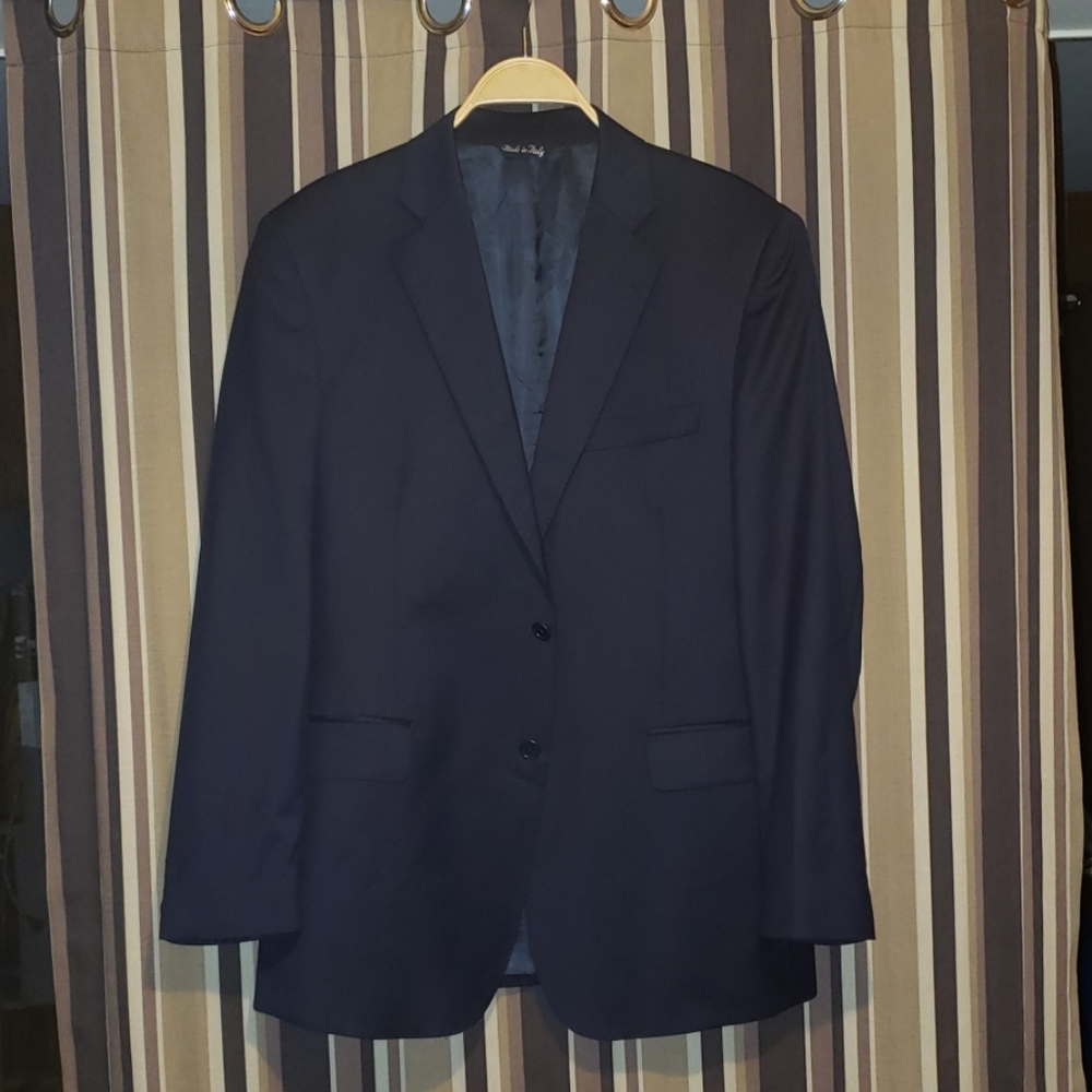Ermenegildo Zegna dark navy suit jacket